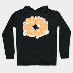 Cute Bears Bundt Bread Rolls Hoodie